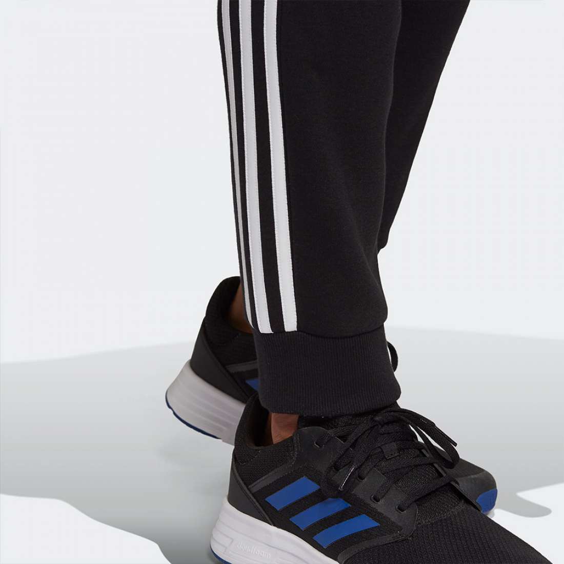 CALÇAS ADIDAS 3-STRIPES ESSENTIALS BLACK/WHITE