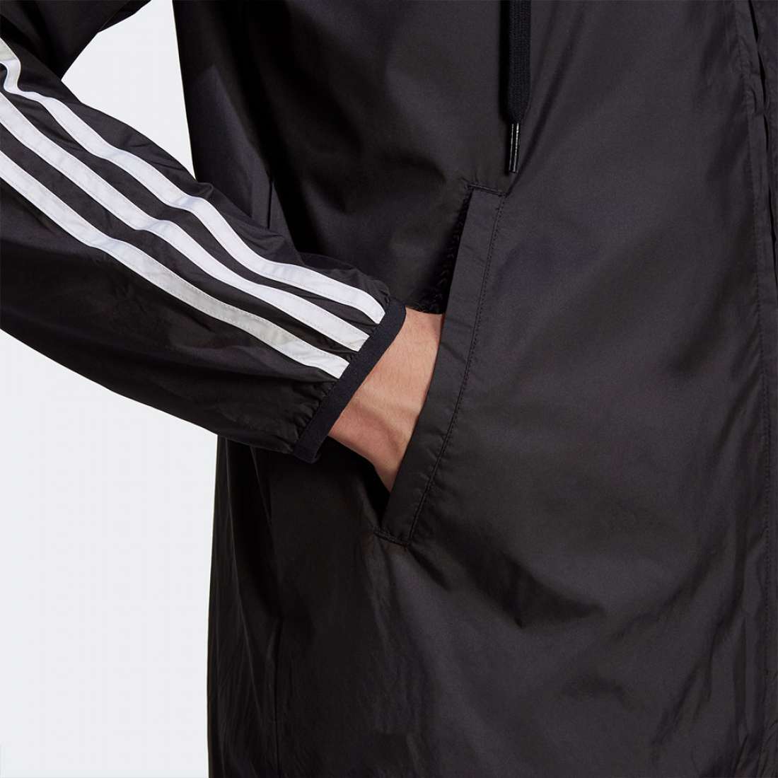 CORTA VENTO ADIDAS 3-STRIPES BLACK