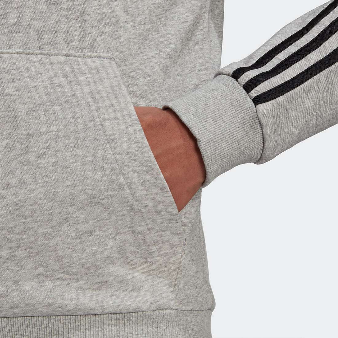 HOODIE ADIDAS ESSENTIALS 3 STRIPES URCIMÉ/BLACK