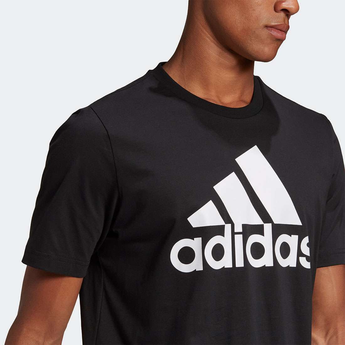 TSHIRT ADIDAS ESSENTIALS BLACK/WHITE