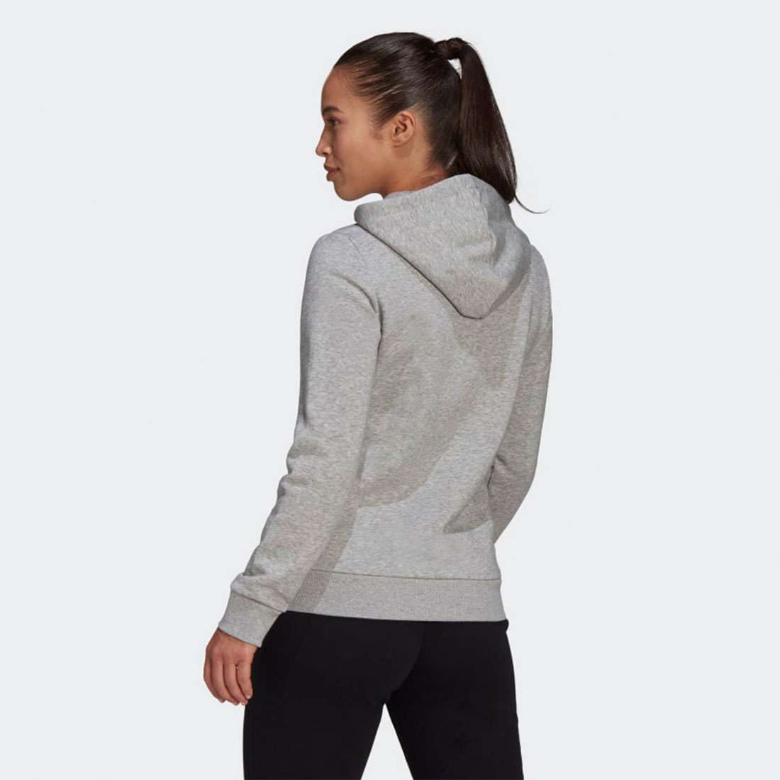 HOODIE ADIDAS BADGE OF SPORT GREY/WHITE