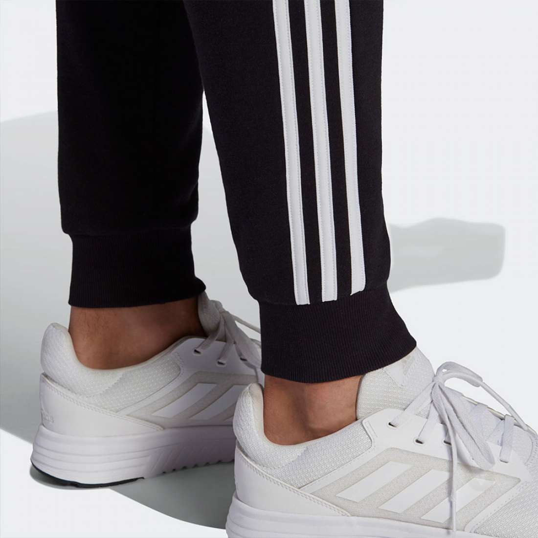 CALÇAS ADIDAS 3-STRIPES BLACK/WHITE