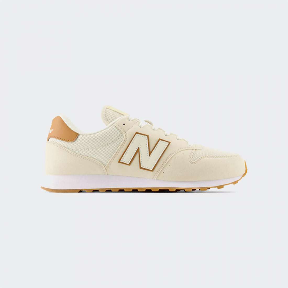 NEW BALANCE 500 WHITE/GOLD