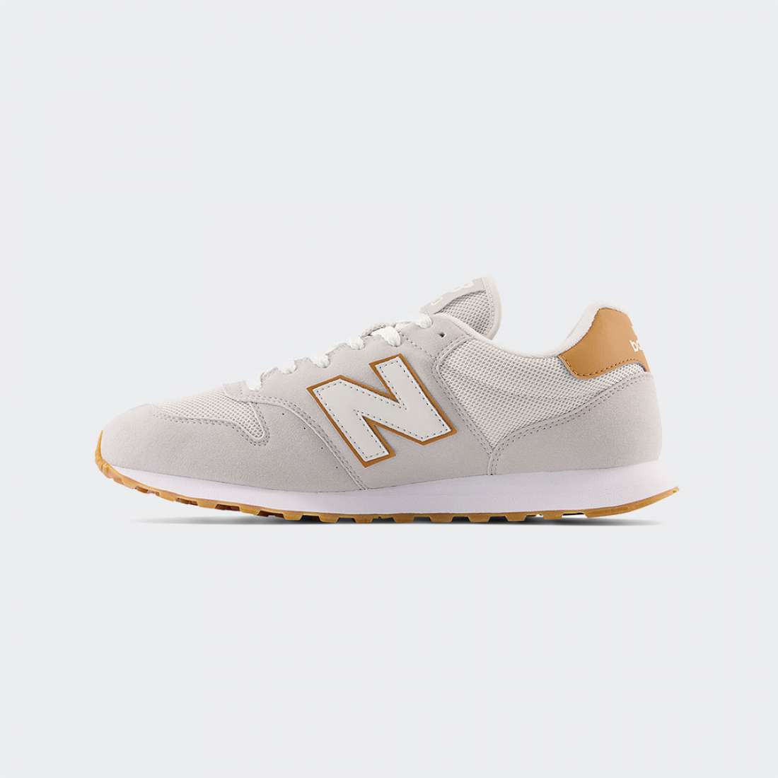 NEW BALANCE 500 GREY/CAMEL