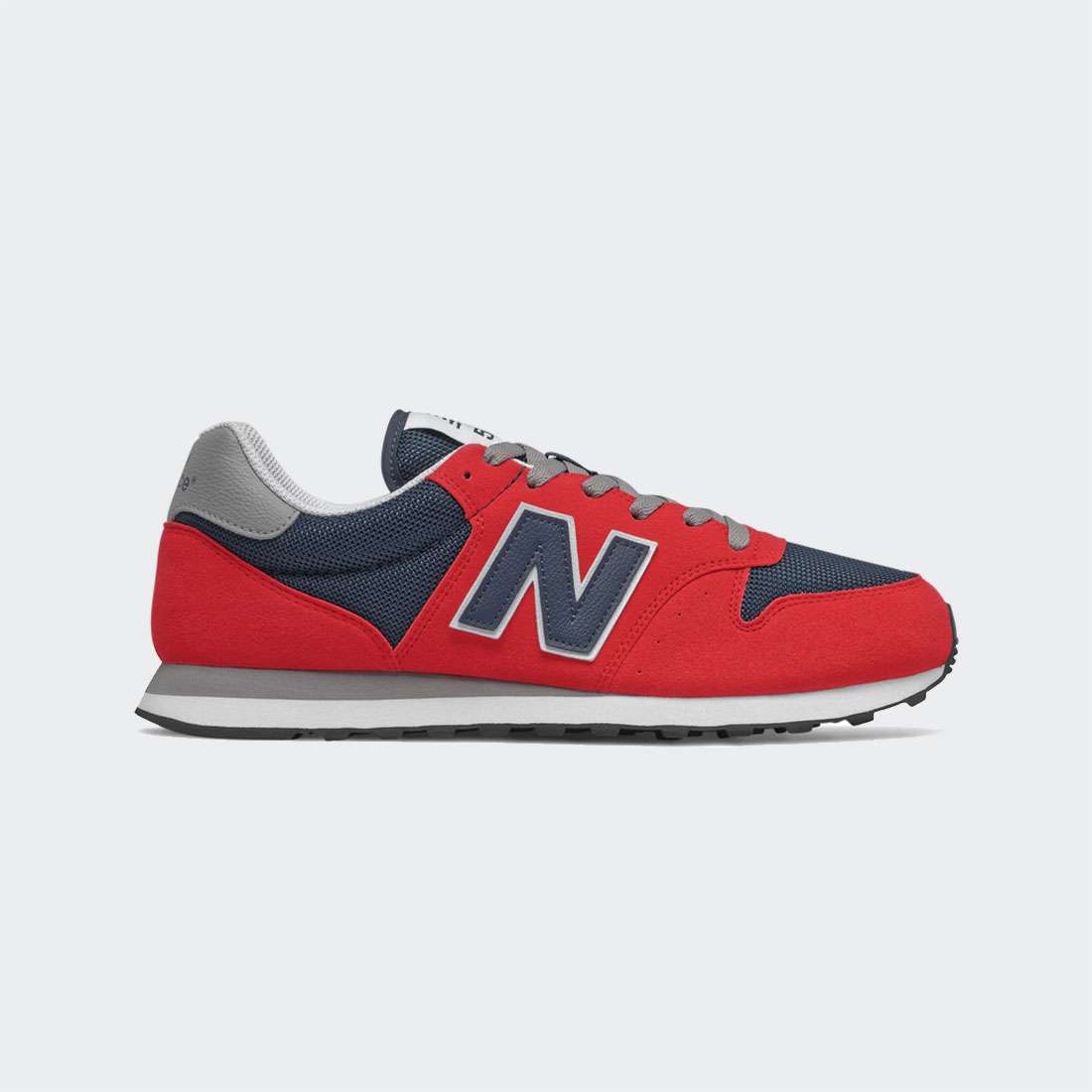 NEW BALANCE 500 TEAM RED/MARBLEHEAD