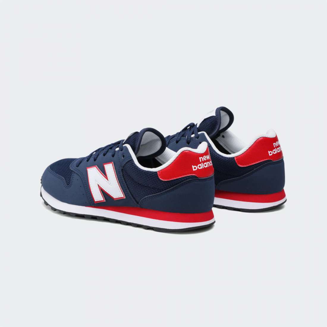 NEW BALANCE 500 NATURAL INDIGO/TEAM RED