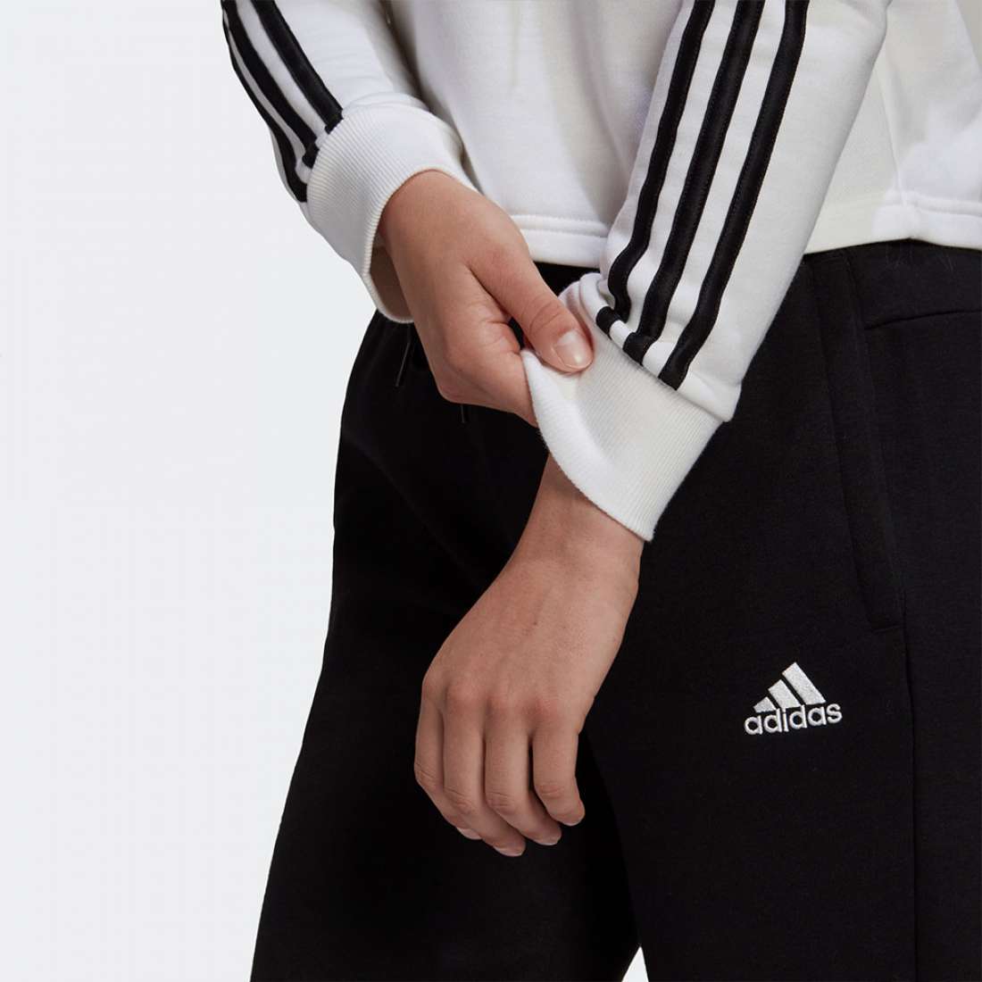 ADIDAS 3-STRIPES WHITE/BLACK