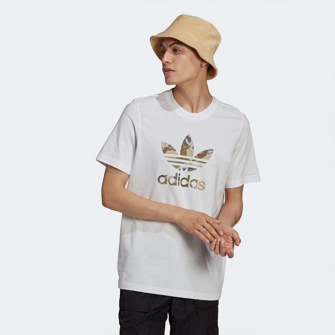 T-SHIRT ADIDAS CAMO WHITE/WLPIME/MULTCO