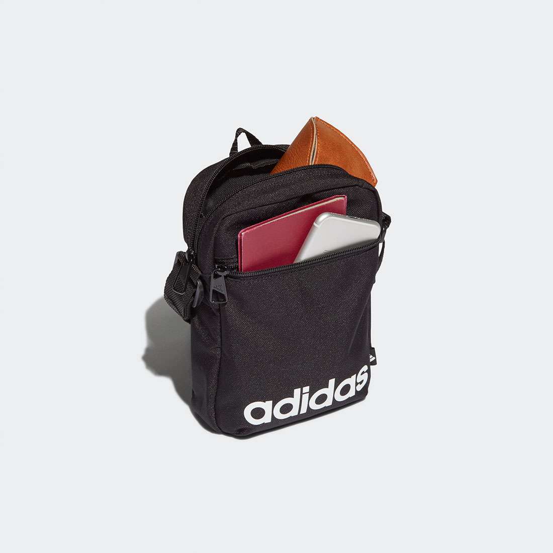 BOLSA ADIDAS LINEAR ORG BLACK/WHITE