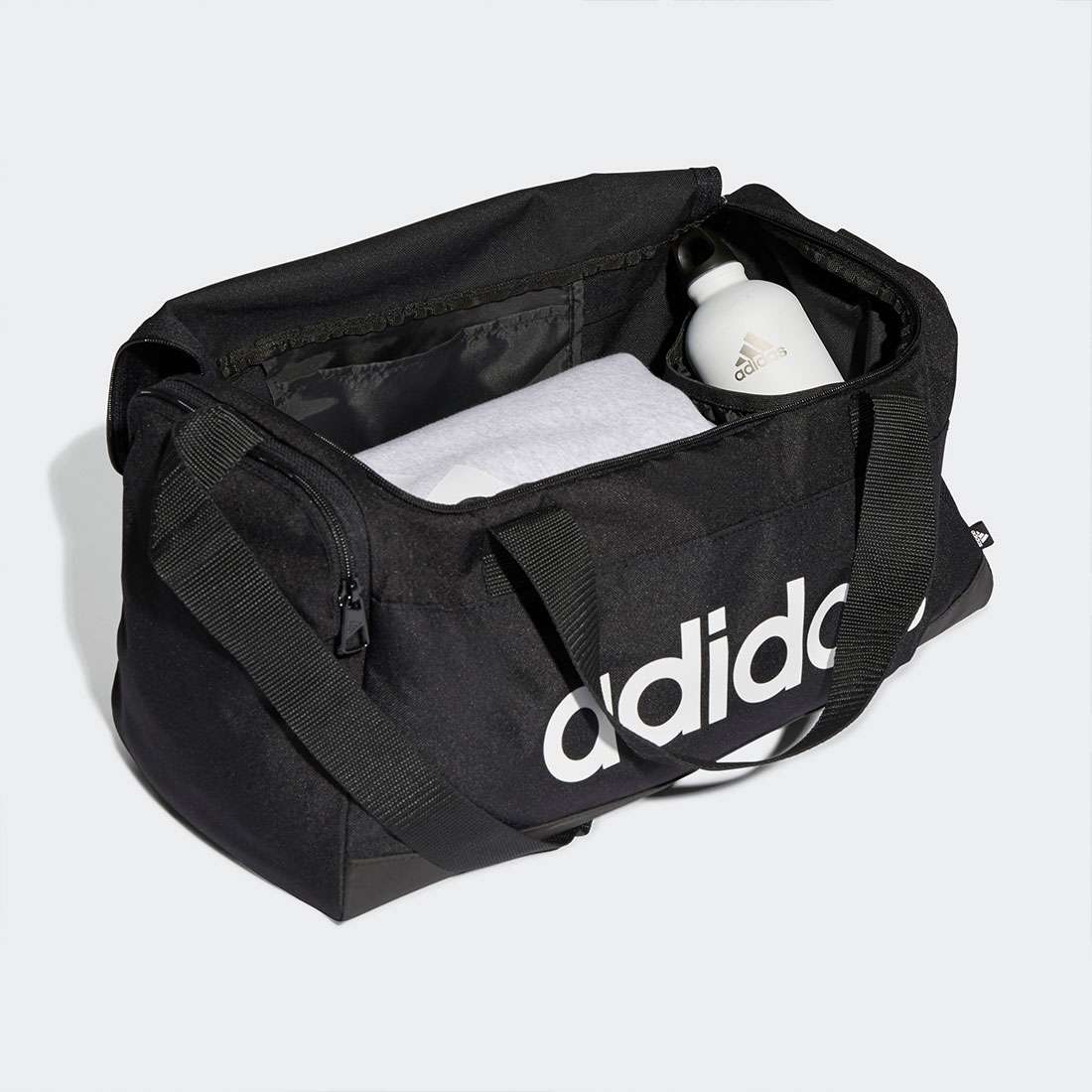 SACO ADIDAS LINEAR DUFFEL S BLACK/WHITE