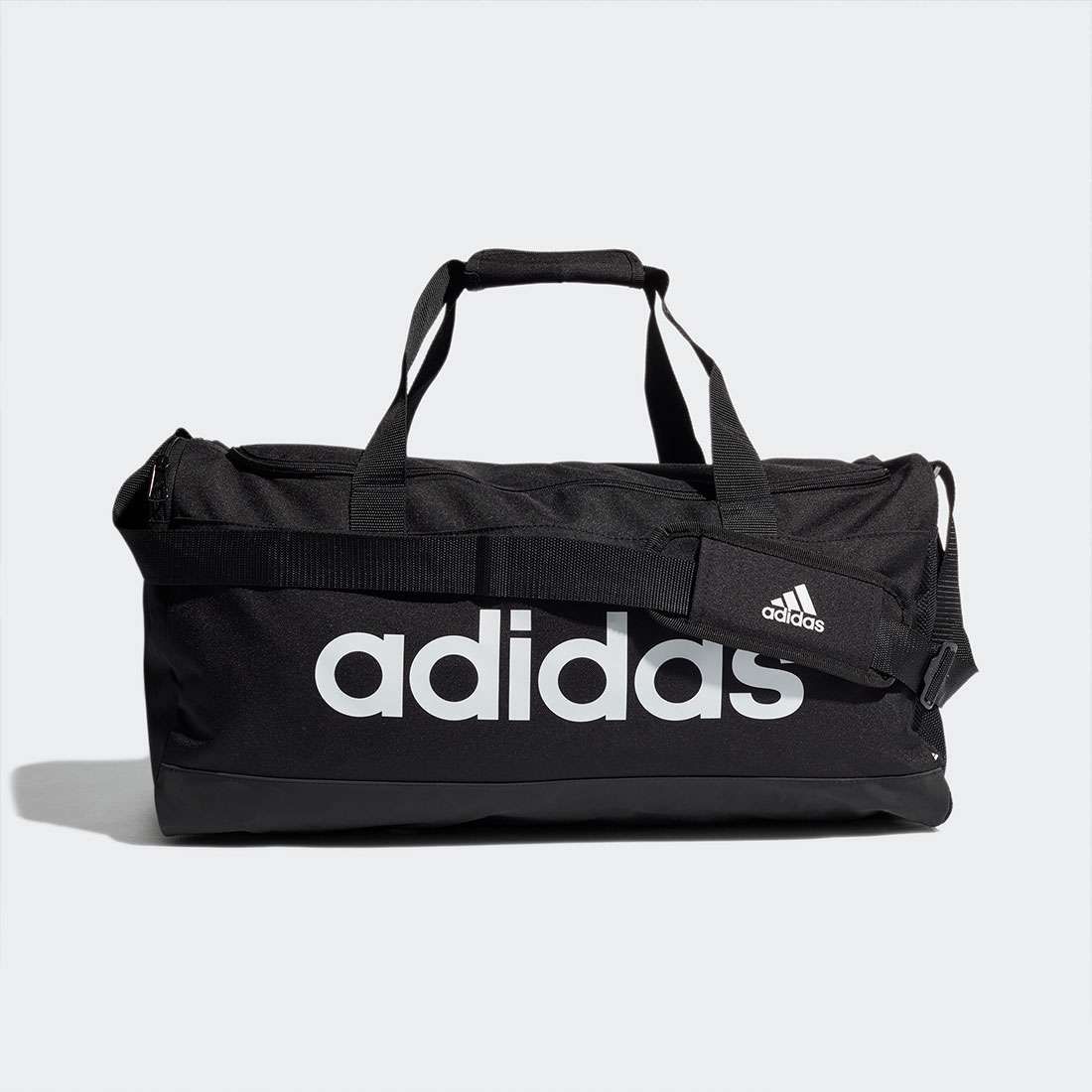 SACO ADIDAS LINEAR DUFFEL M BLACK/WHITE