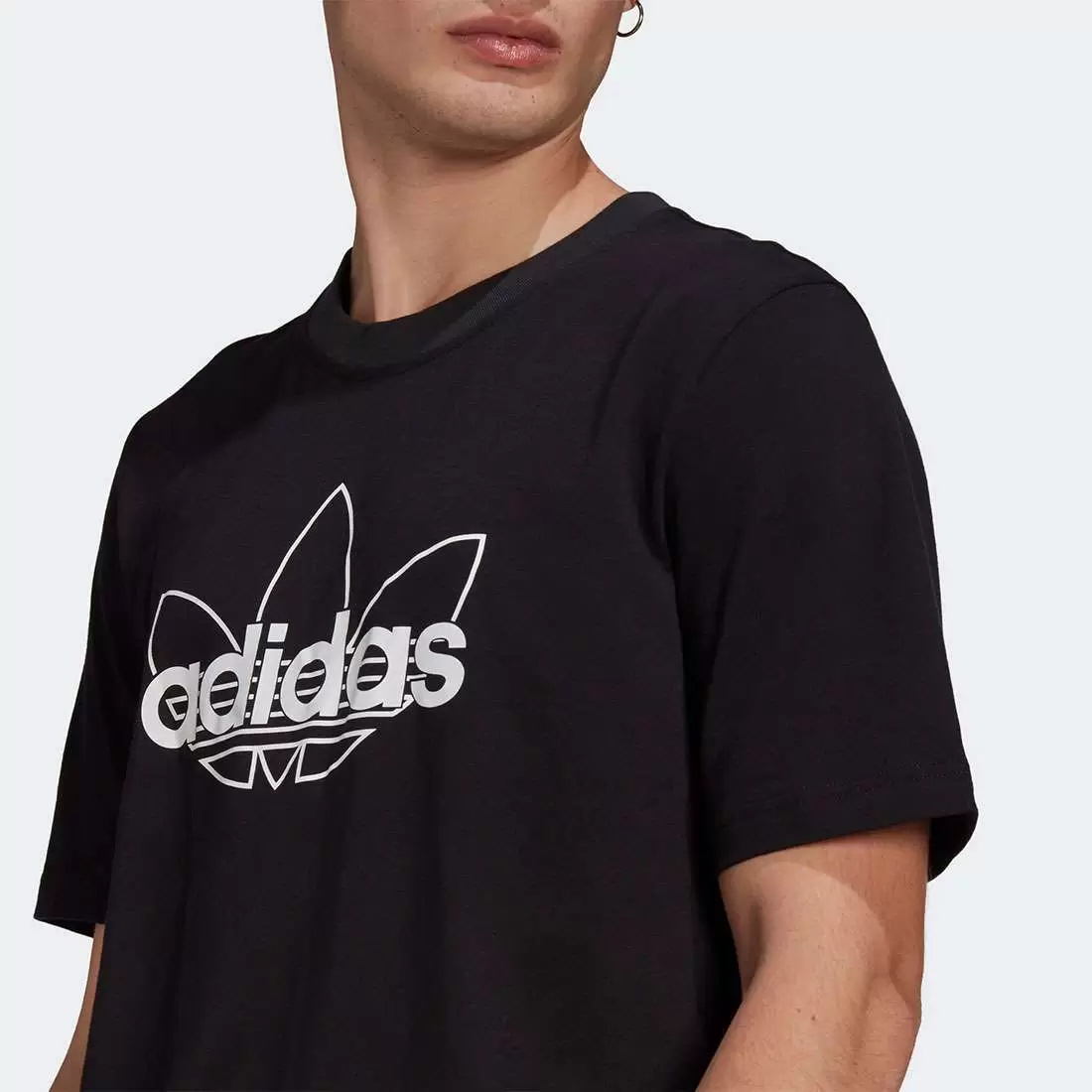 T-SHIRT ADIDAS GRAPHIC BLACK/WHITE