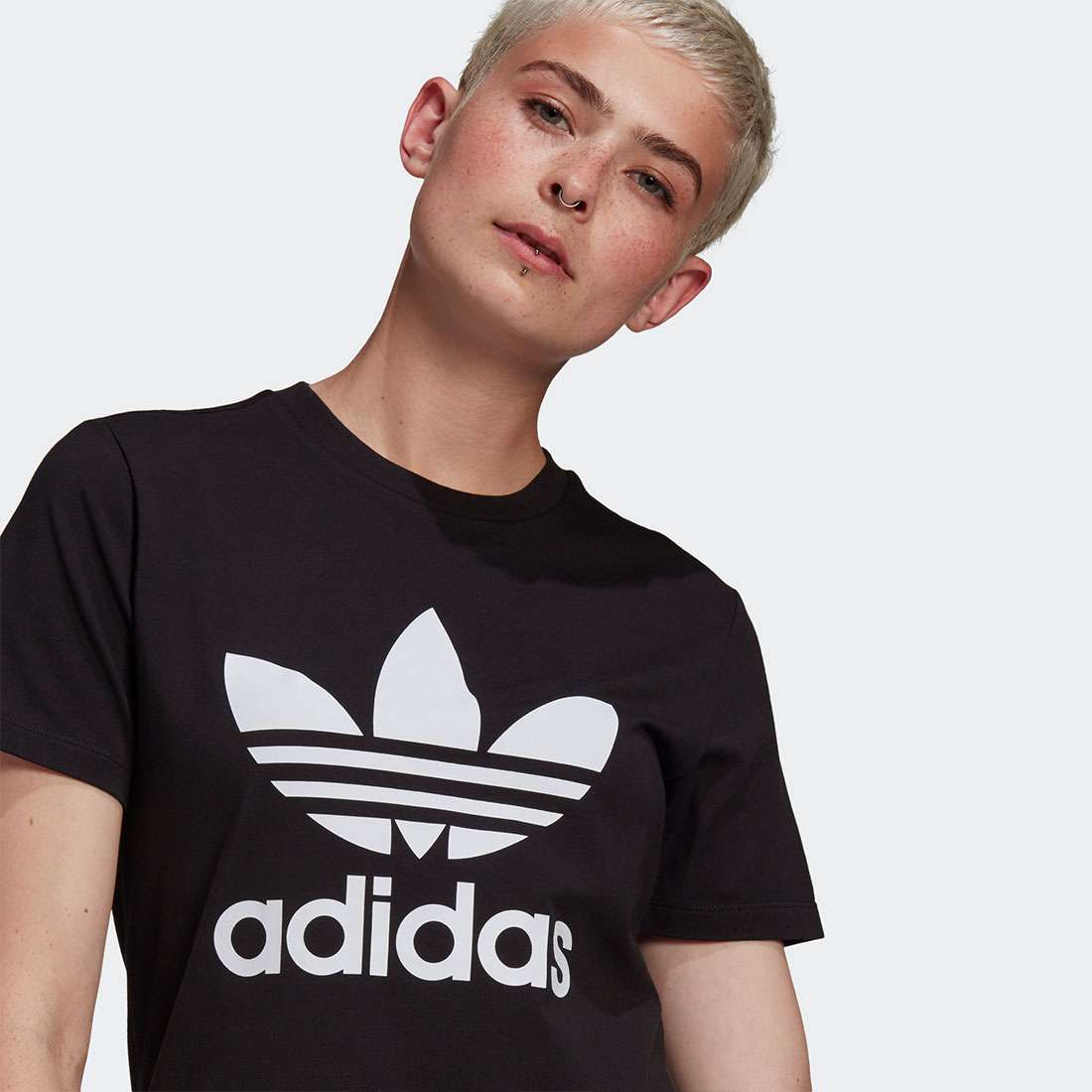 T-SHIRT ADIDAS TREFOIL BLACK