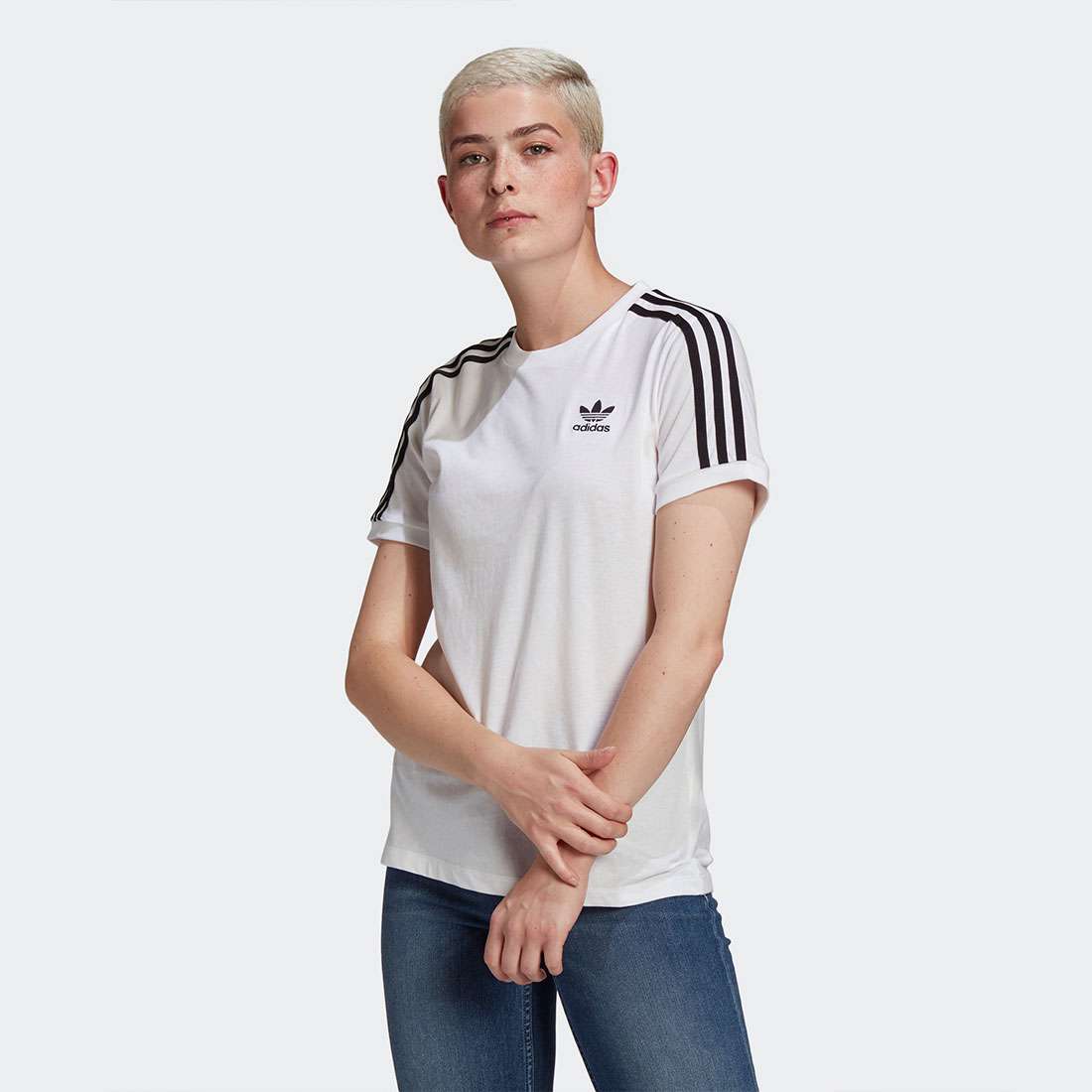 T-SHIRT ADIDAS 3-STRIPES WHITE