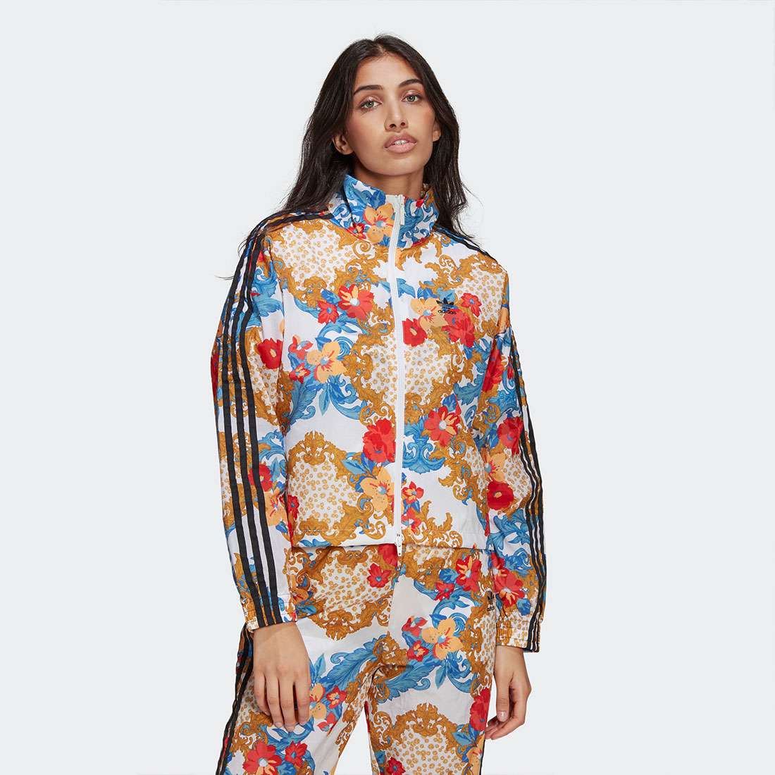 CASACO ADIDAS HER STUDIO LONDON TRACKTOP MULTICOLOR