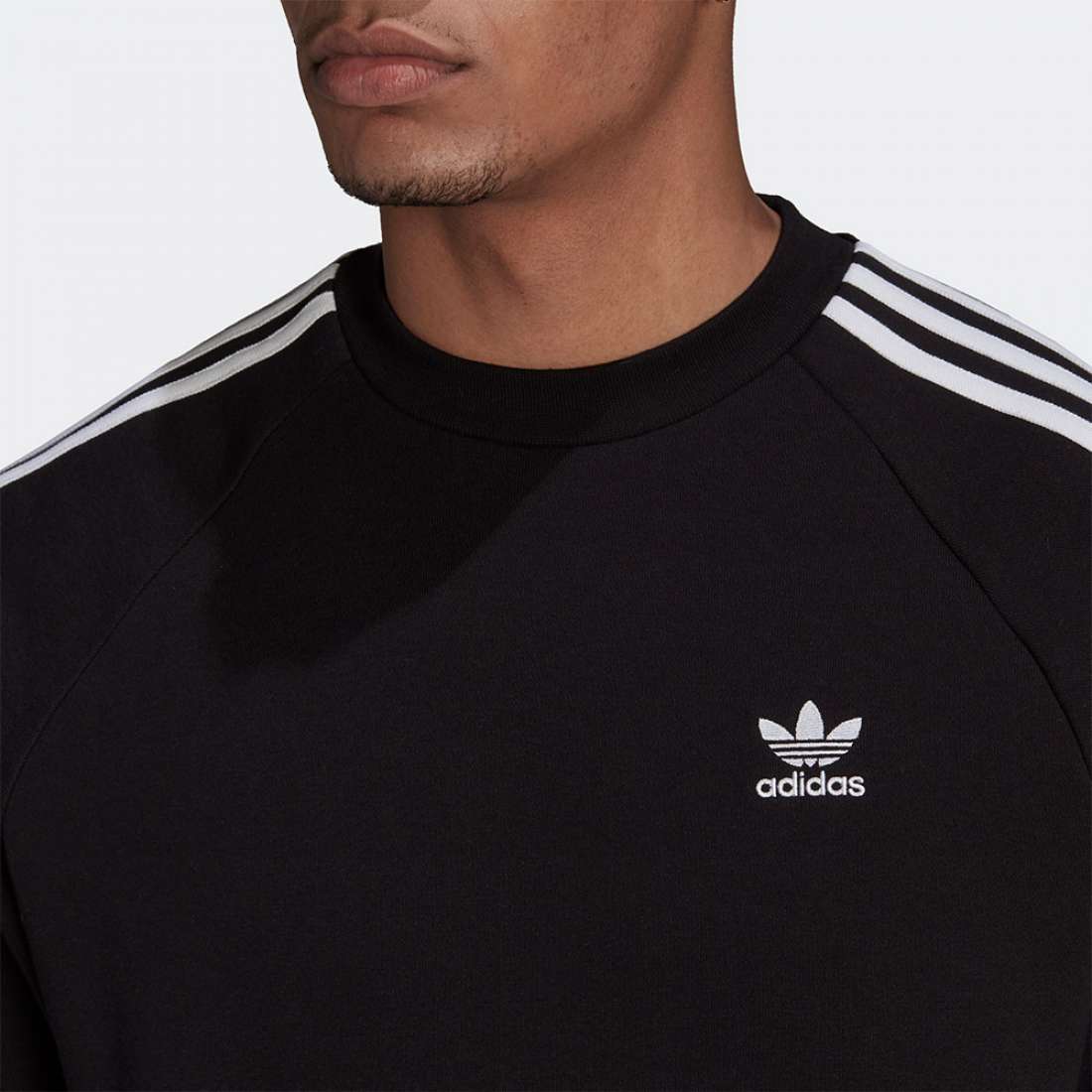 SWEATSHIRT ADIDAS 3-STRIPES ADICOLOR CLASSICS BLACK