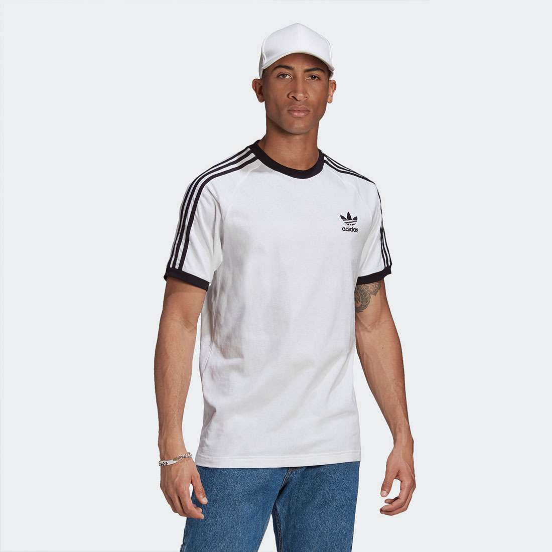 T-SHIRT ADIDAS 3-STRIPES WHITE