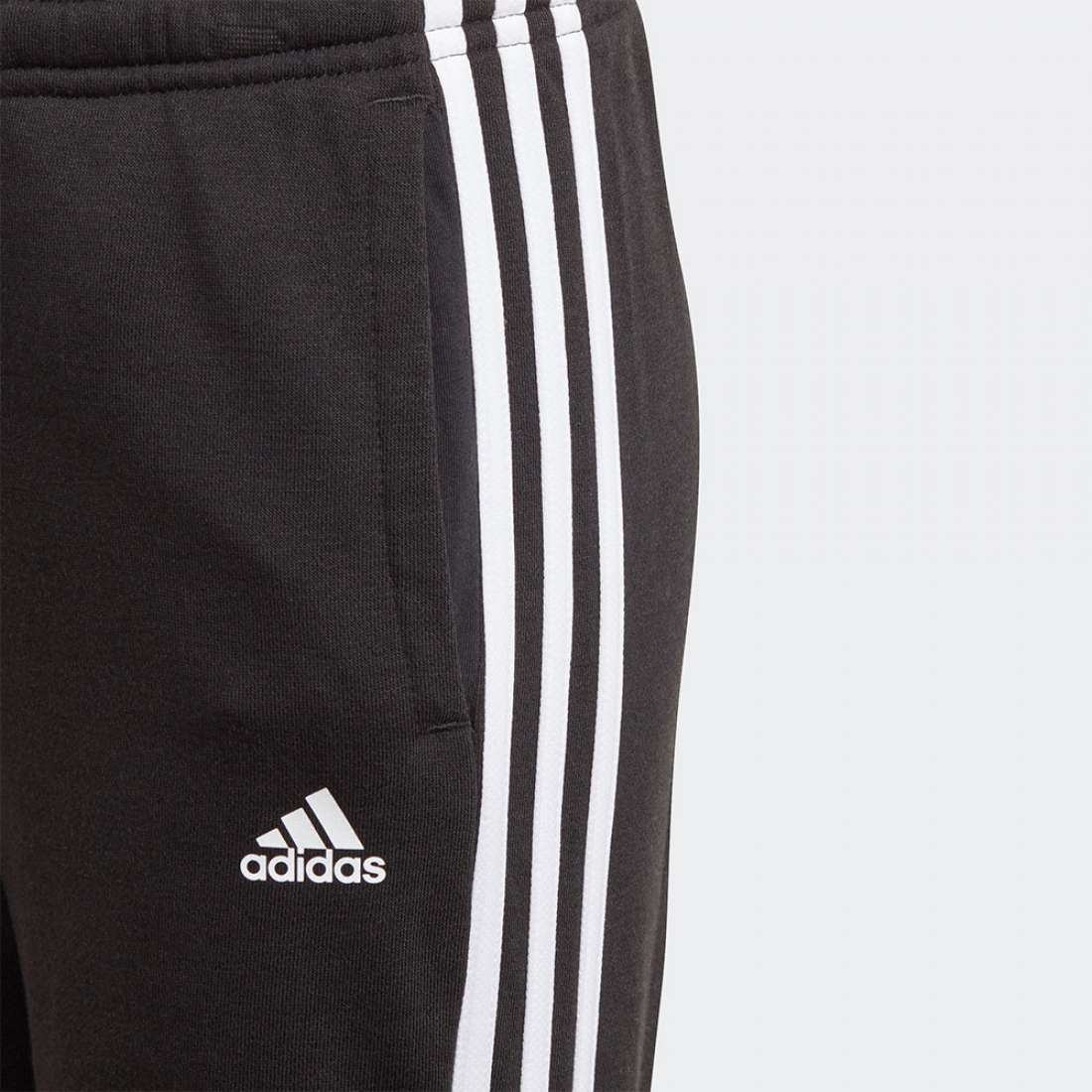 CALÇAS ADIDAS 3-STRIPES ESSENTIALS K BLACK/WHITE