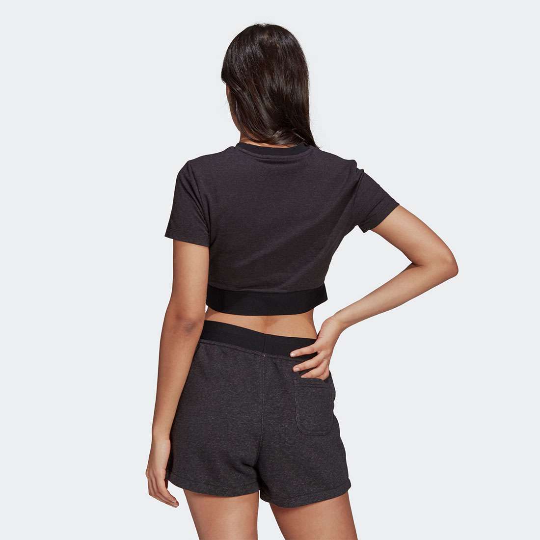 T-SHIRT ADIDAS CROPPED BLKCME