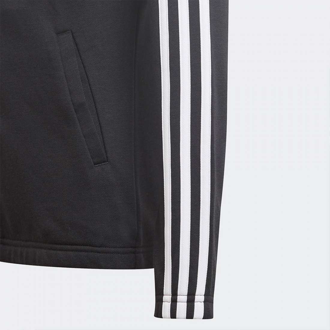 CASACO ADIDAS ESSENIALS 3-STRIPES BLACK/WHITW