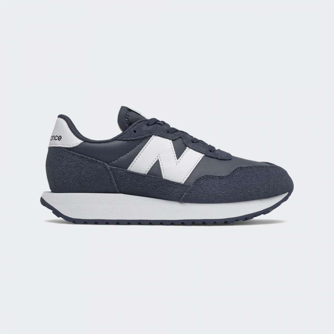 NEW BALANCE 237 J NAVY/WHITE