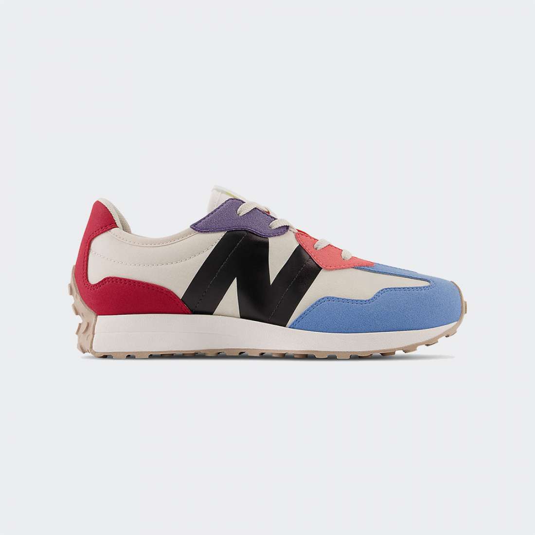 NEW BALANCE 327 J CRIMSON/BLACK