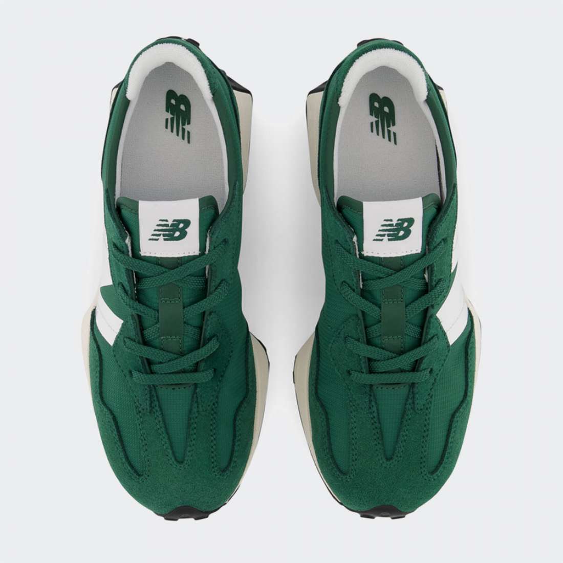 NEW BALANCE 327 TEAM FOREST GREEN/WHITE