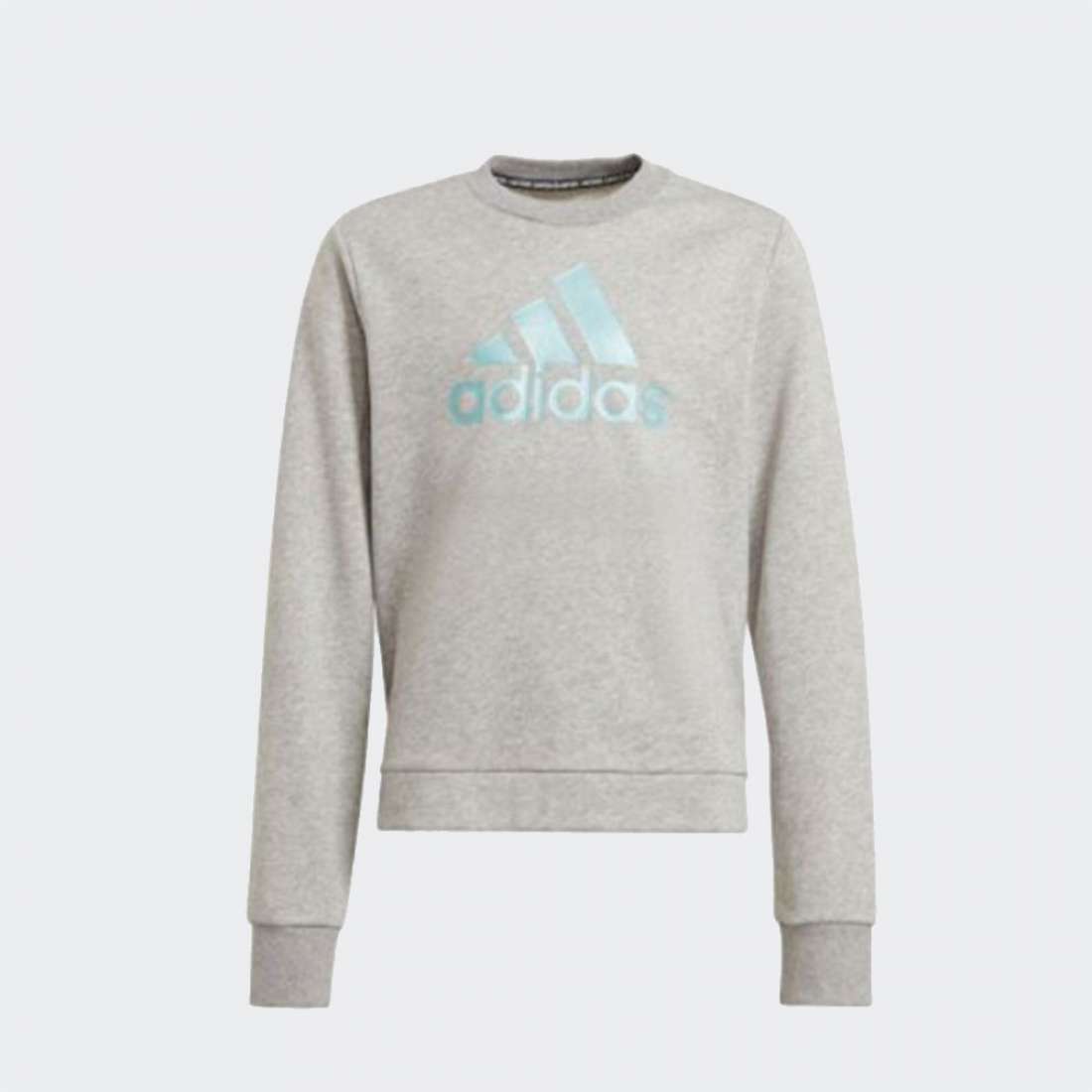 SWEATSHIRT ADIDAS BADGE OF SPORT GREY/MINTON