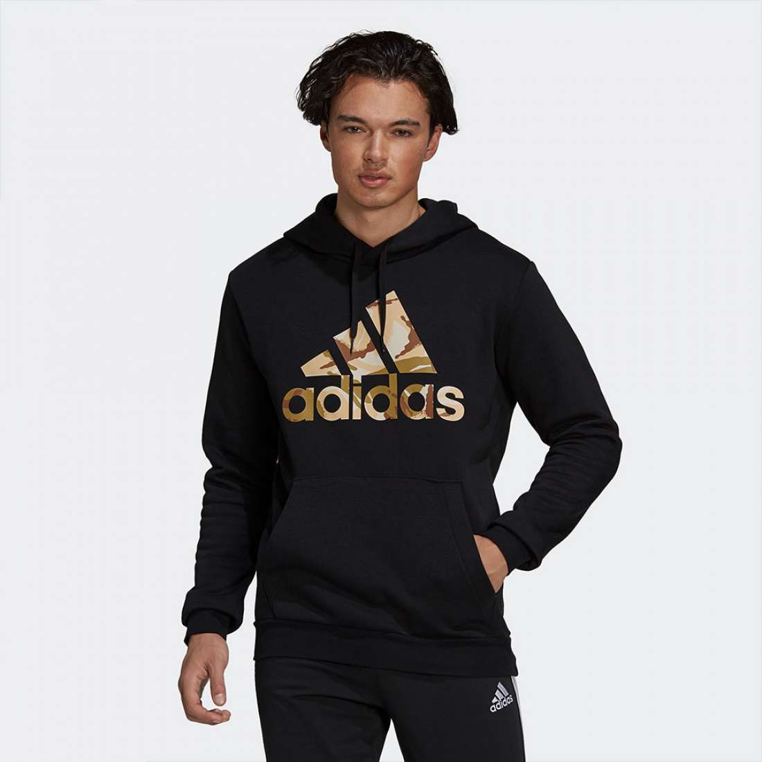 HOODIE ADIDAS BADGE OF SPORT BLACK