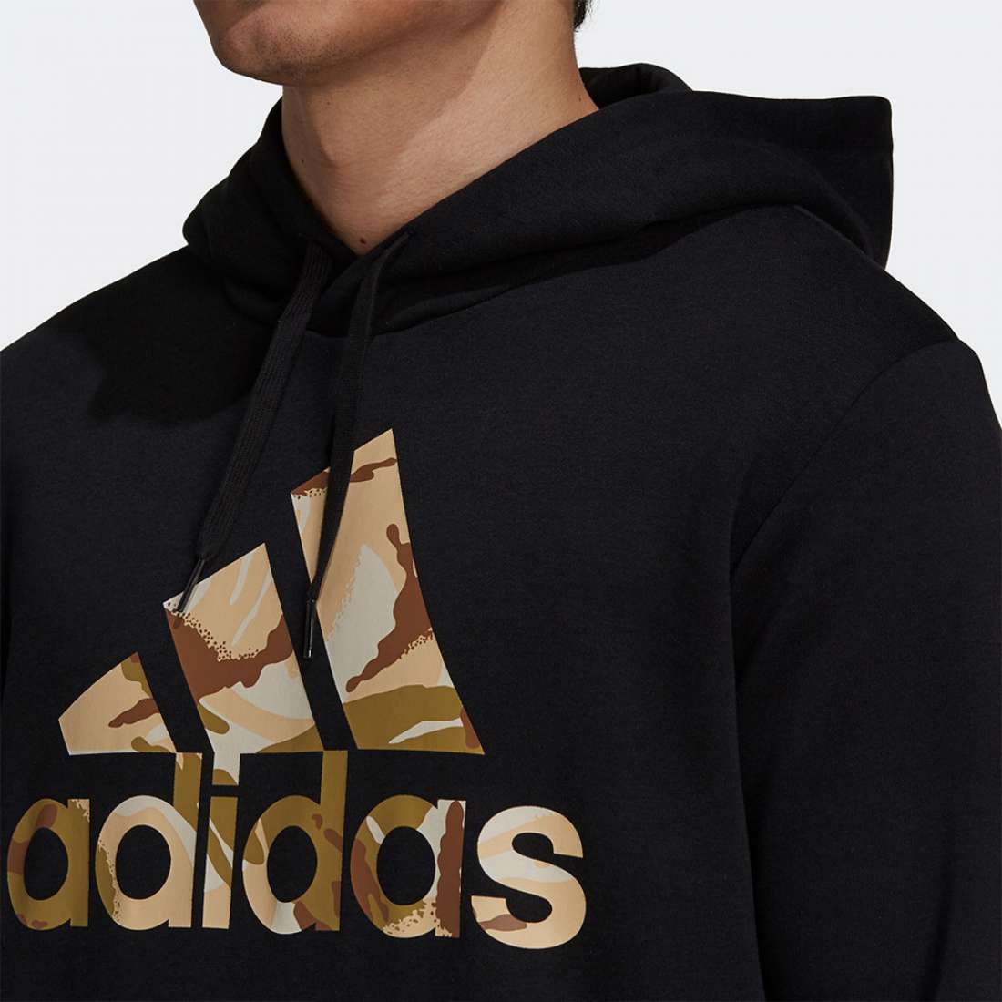 HOODIE ADIDAS BADGE OF SPORT BLACK