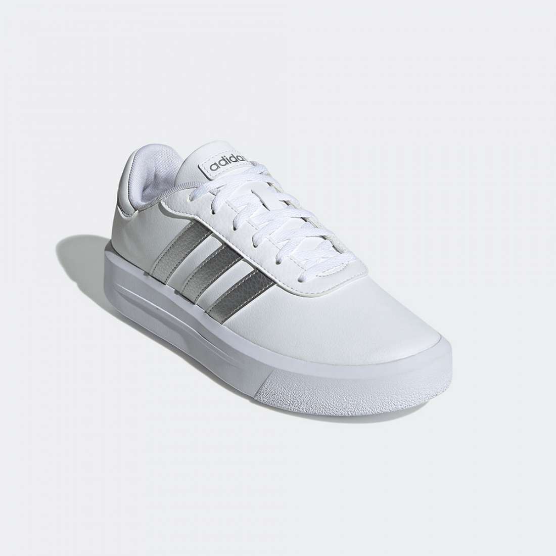 ADIDAS COURT PLATFORM W FTWWHT/SILVMT/FTWWHT