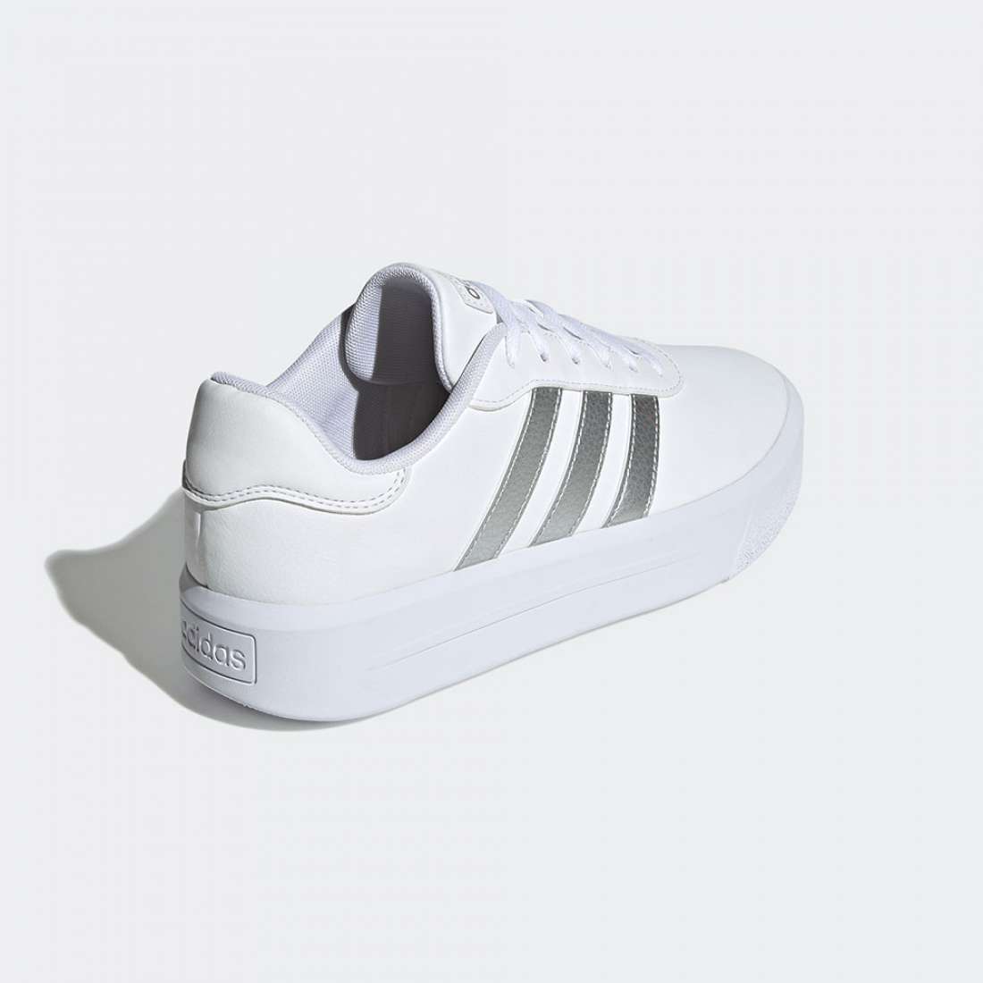 ADIDAS COURT PLATFORM W FTWWHT/SILVMT/FTWWHT