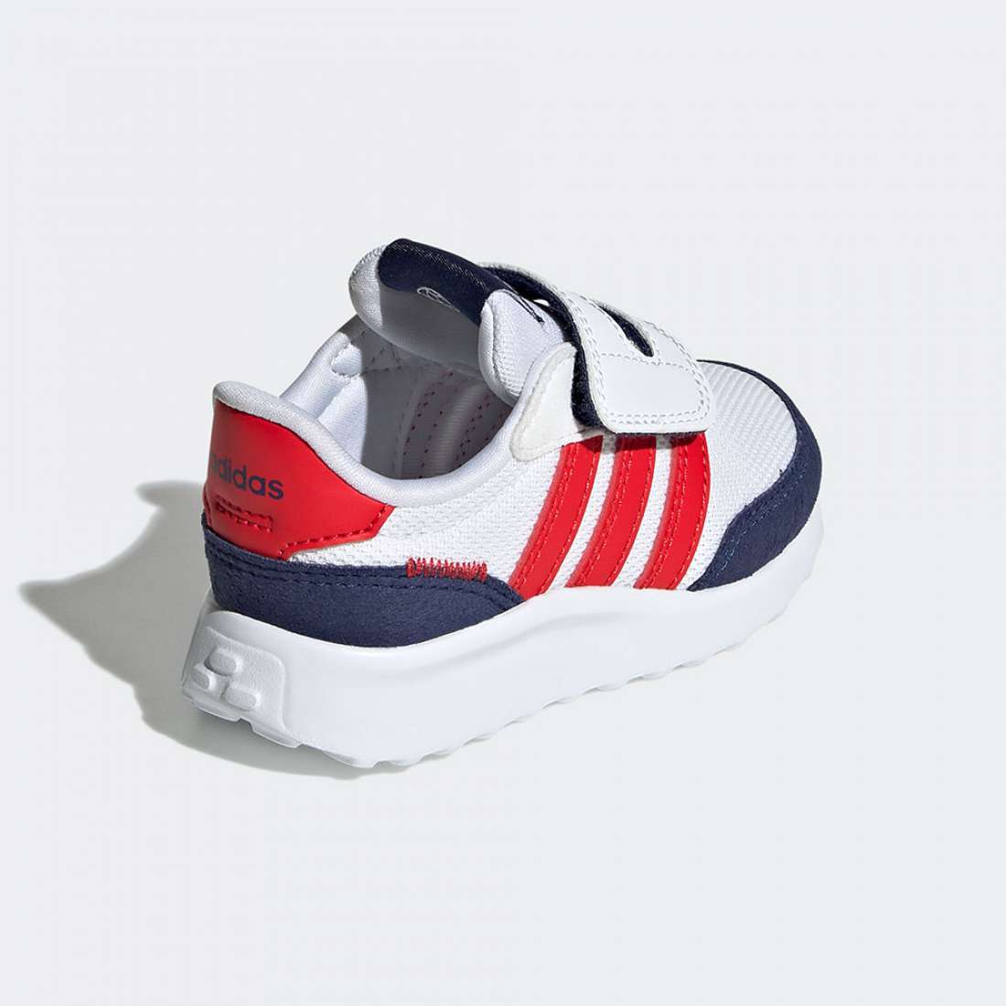 ADIDAS RUN 70S I FTWWHT/VIVRED/DKBLUE