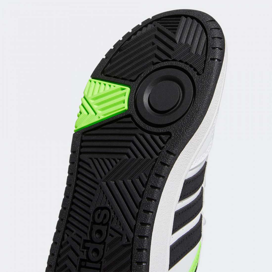 ADIDAS HOOPS 3.0 FTWWHT/BLACK/GREEN