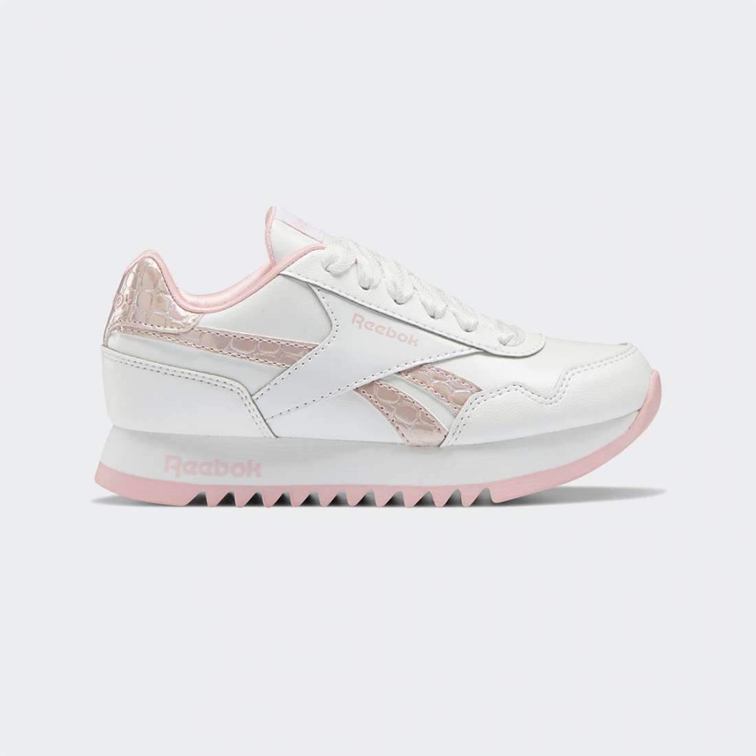 REEBOK ROYAL CLASSIC JOGGER FTWWHT/PNKGLW