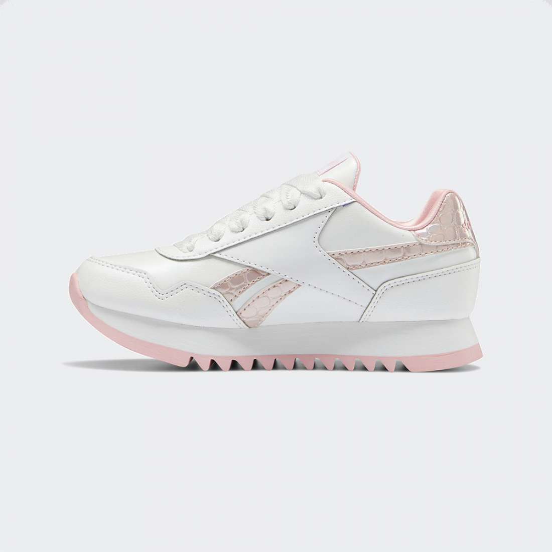 REEBOK ROYAL CLASSIC JOGGER FTWWHT/PNKGLW