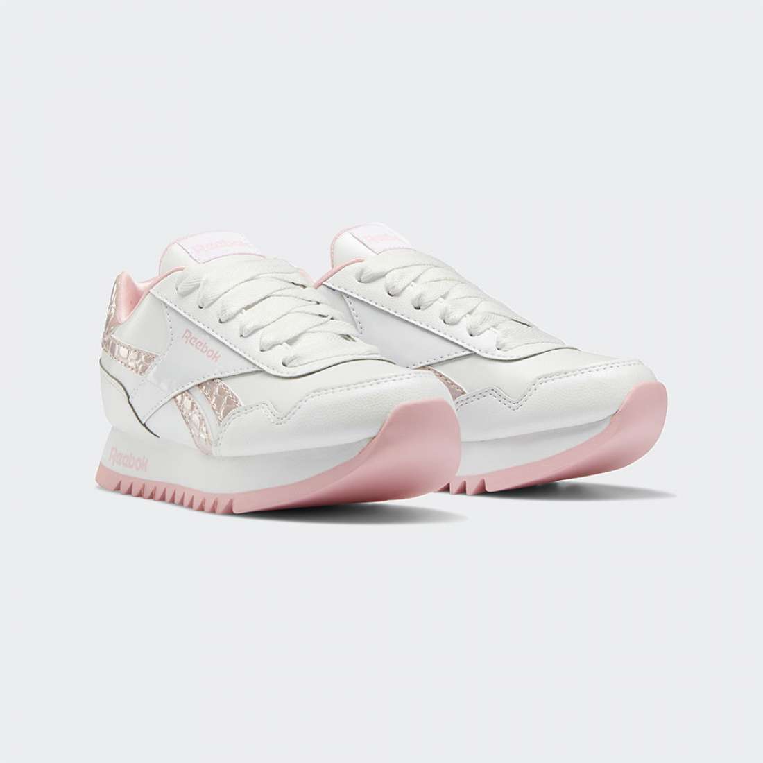 REEBOK ROYAL CLASSIC JOGGER FTWWHT/PNKGLW