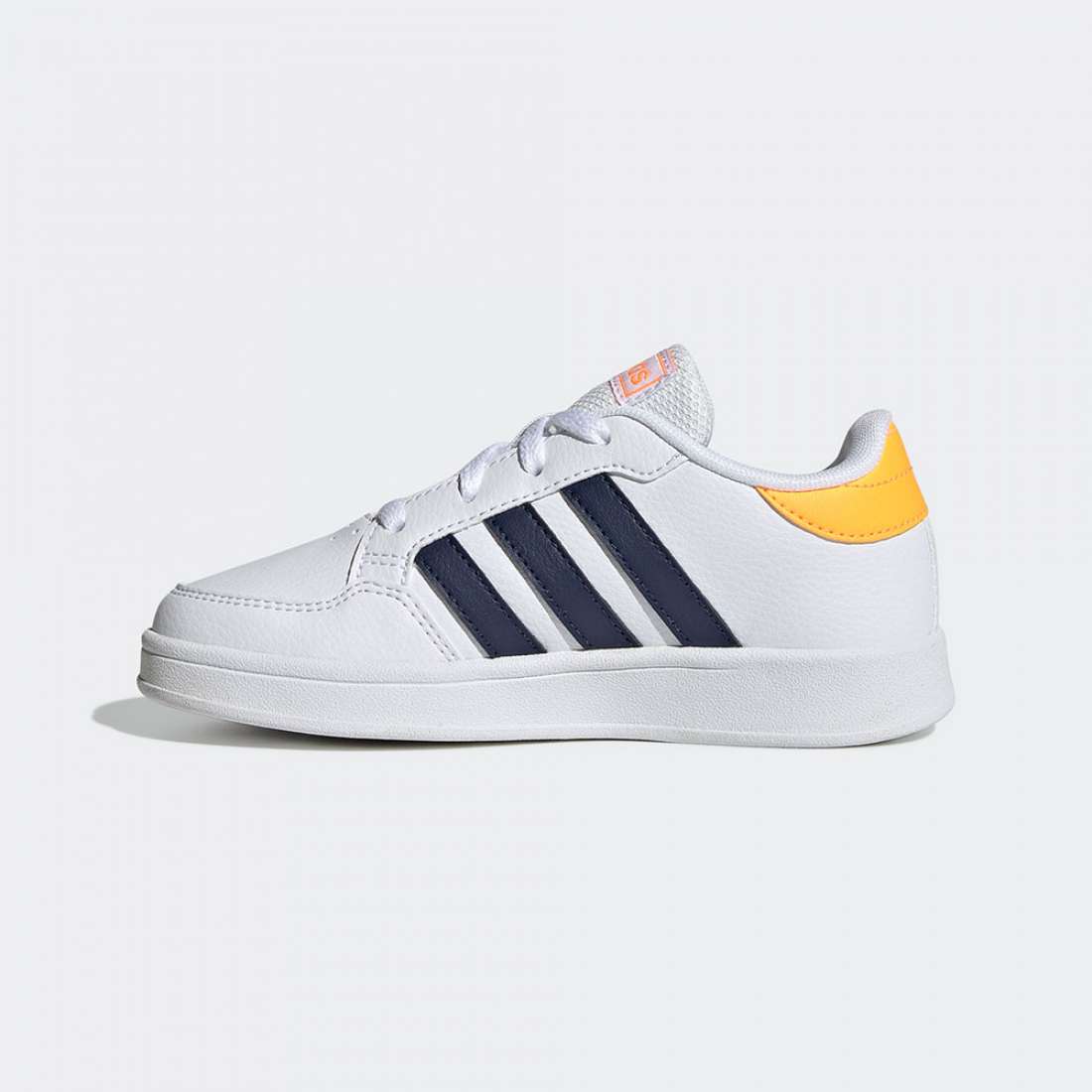 ADIDAS BREAKNET K FTWWHT/DKBLUE/FLAORA