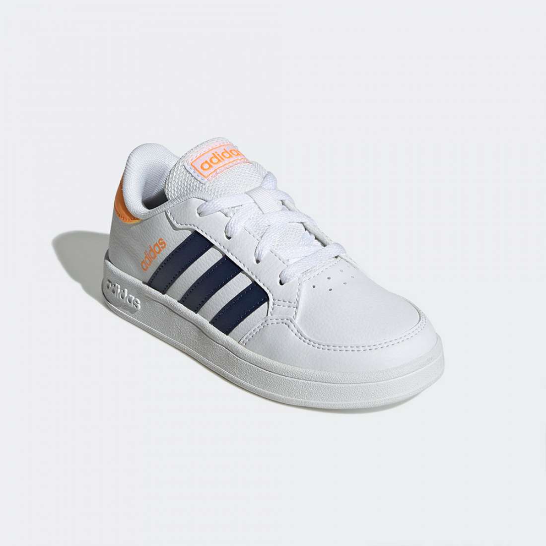 ADIDAS BREAKNET K FTWWHT/DKBLUE/FLAORA