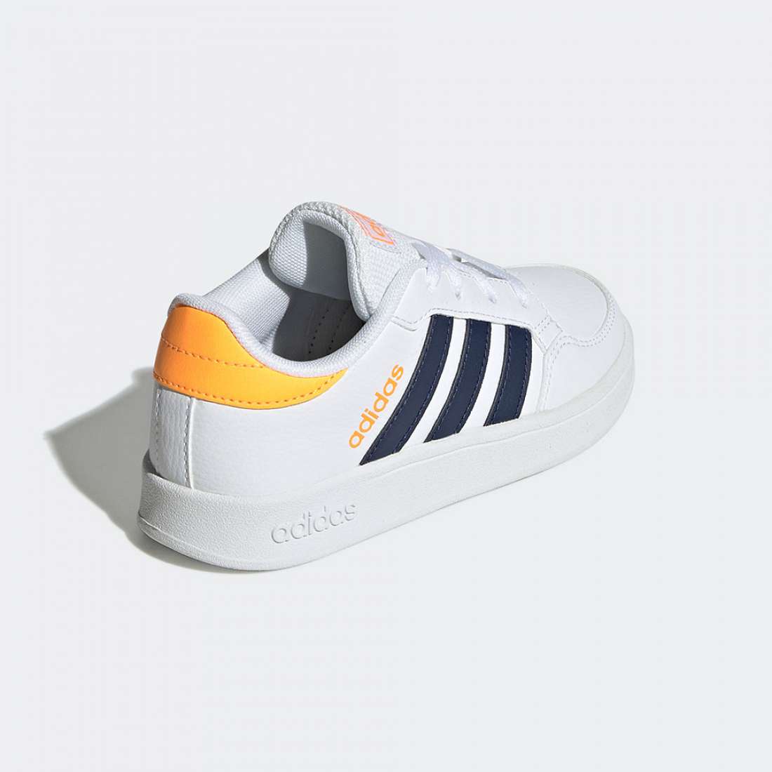 ADIDAS BREAKNET K FTWWHT/DKBLUE/FLAORA