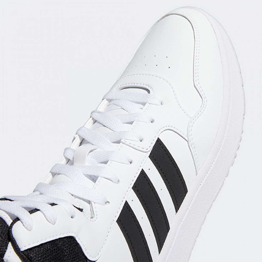 ADIDAS HOOPS 3.0 MID CBLACK/CBLACK/FTWWHT