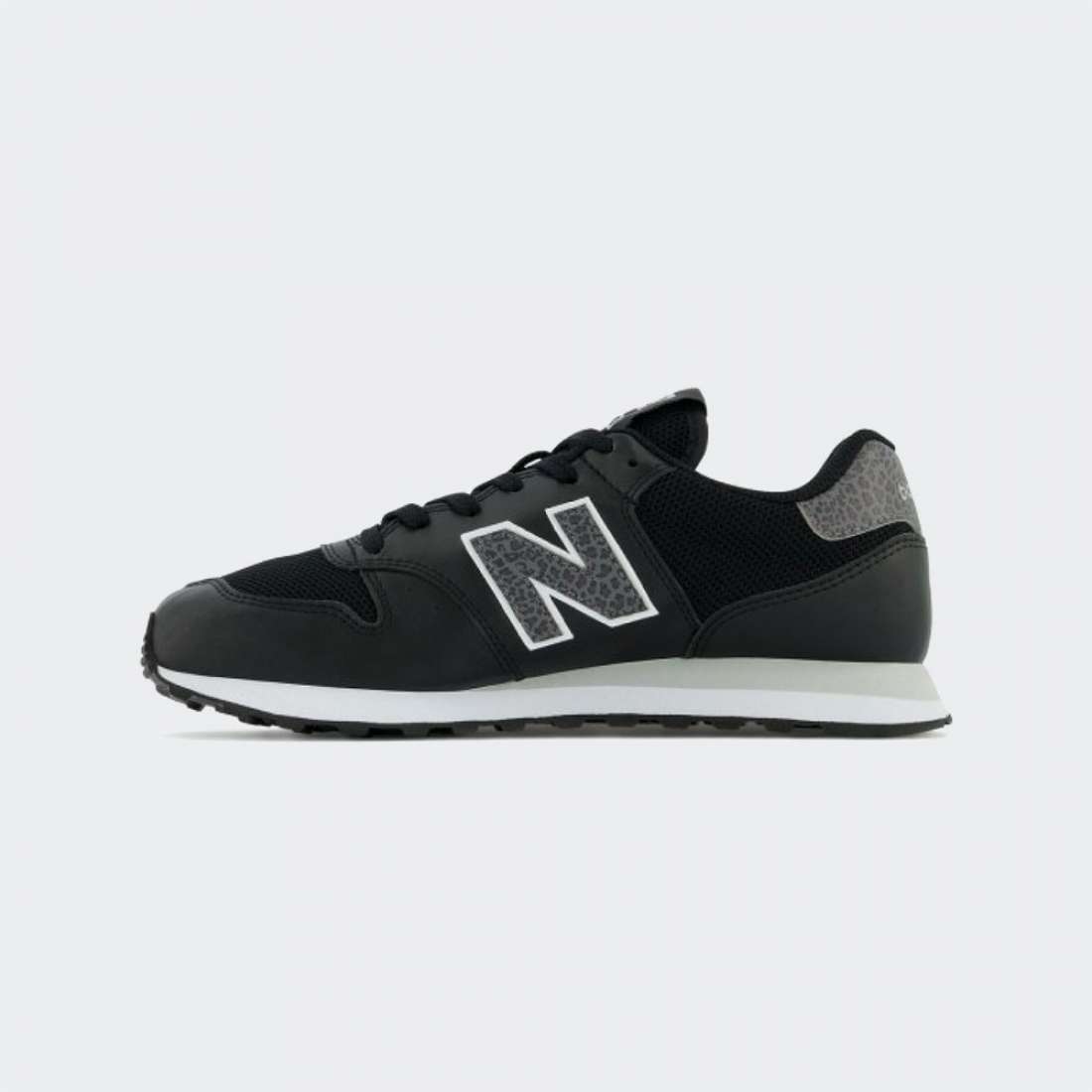 NEW BALANCE 500 BLACK/SILVER METALLIC