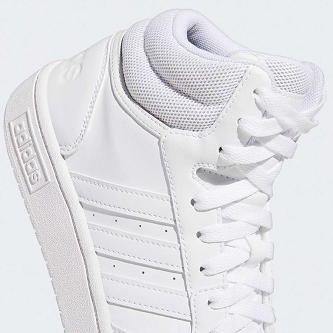 ADIDAS HOOPS 3.0 MID FTWWHT/FTWWHT/DSHGRY