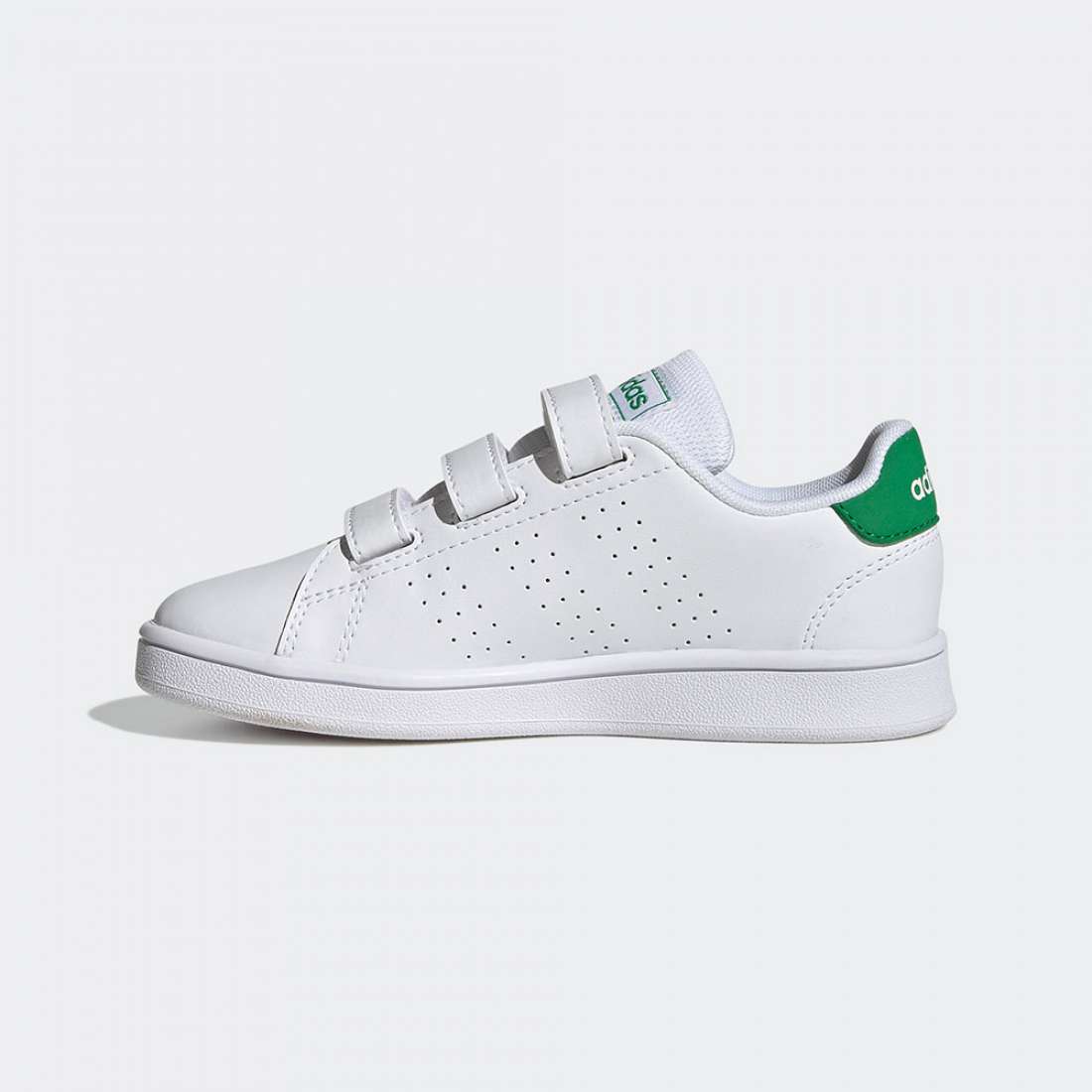 ADIDAS ADVNATAGE C FTWBRA/VERDE/PRENUC