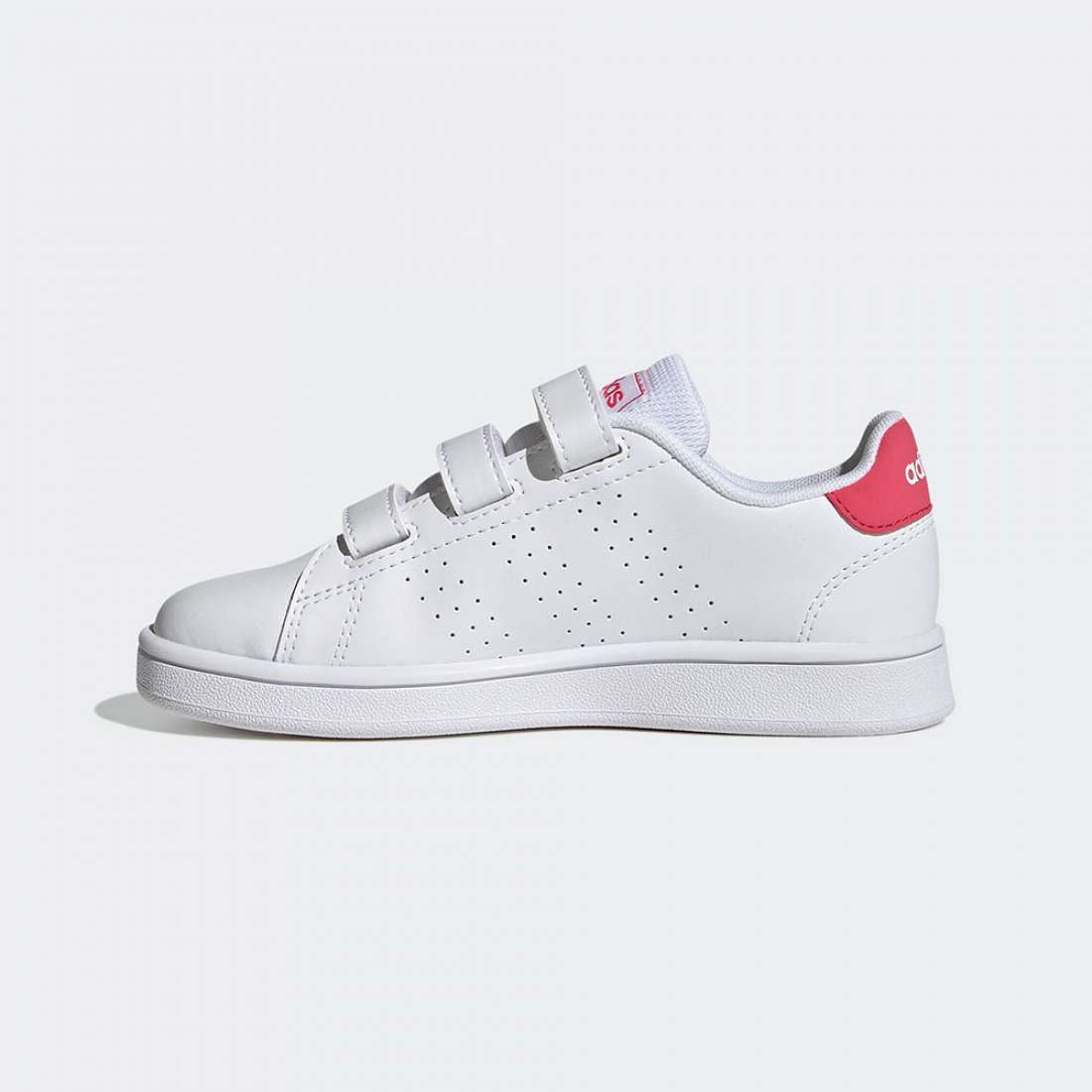ADIDAS ADVANTAGE C FTWWHT/REAPNK/CBLACK