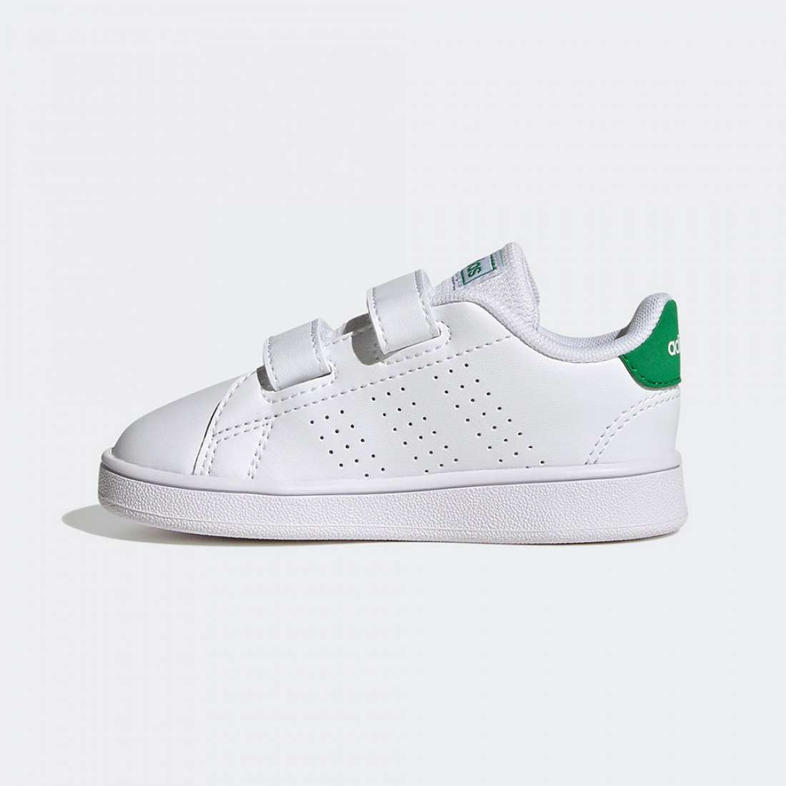 ADIDAS ADVANTAGE I CF FTWWHT/GREEN/CBLACK