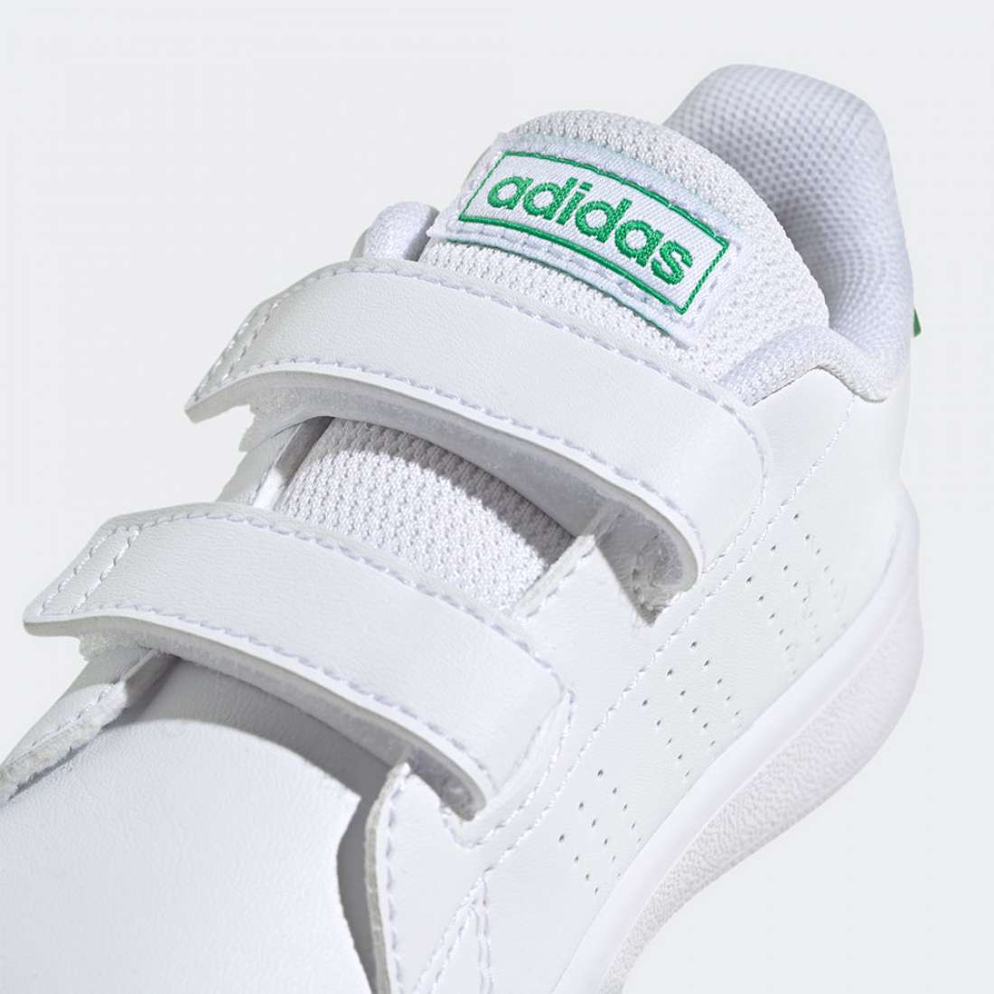 ADIDAS ADVANTAGE I CF FTWWHT/GREEN/CBLACK