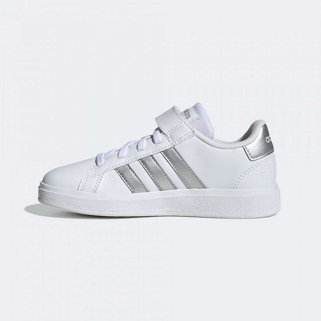 ADIDAS GRAND COURT 2.0 K FTWWHT/SILVE/SILVE