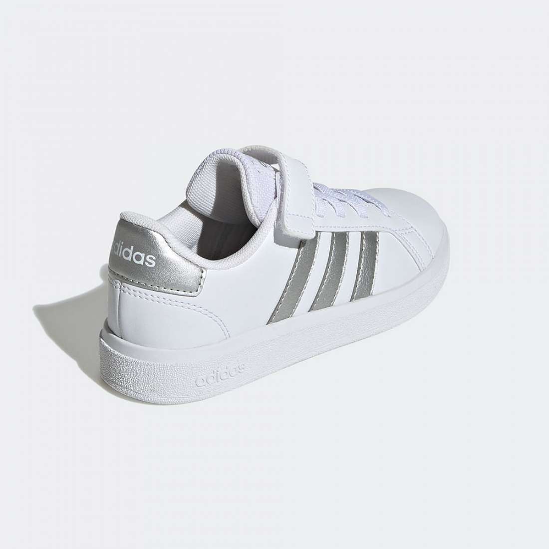 ADIDAS GRAND COURT 2.0 K FTWWHT/SILVE/SILVE