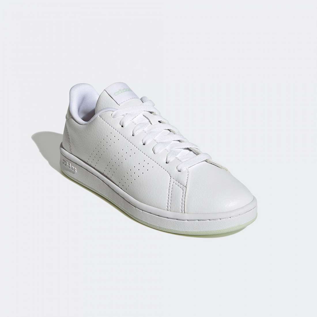 ADIDAS ADVANTAGE J FTWWHT/FTWWHT/LINGRN